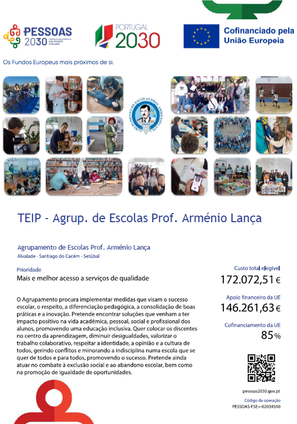 Ficha da Operação TEIP AEPAL Ficha da Operação TEIP AEPAL